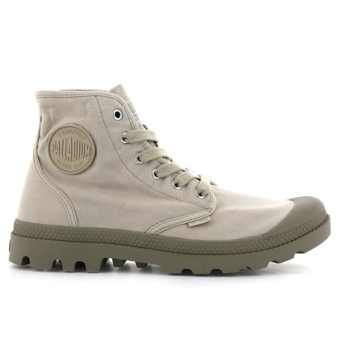 Bottes Palladium Pampa Hi Homme Grise Clair | FR LGH409P